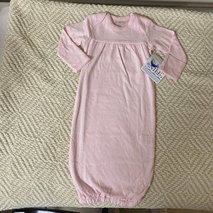 Pink Organic Baby Gown 0-3 months NWT